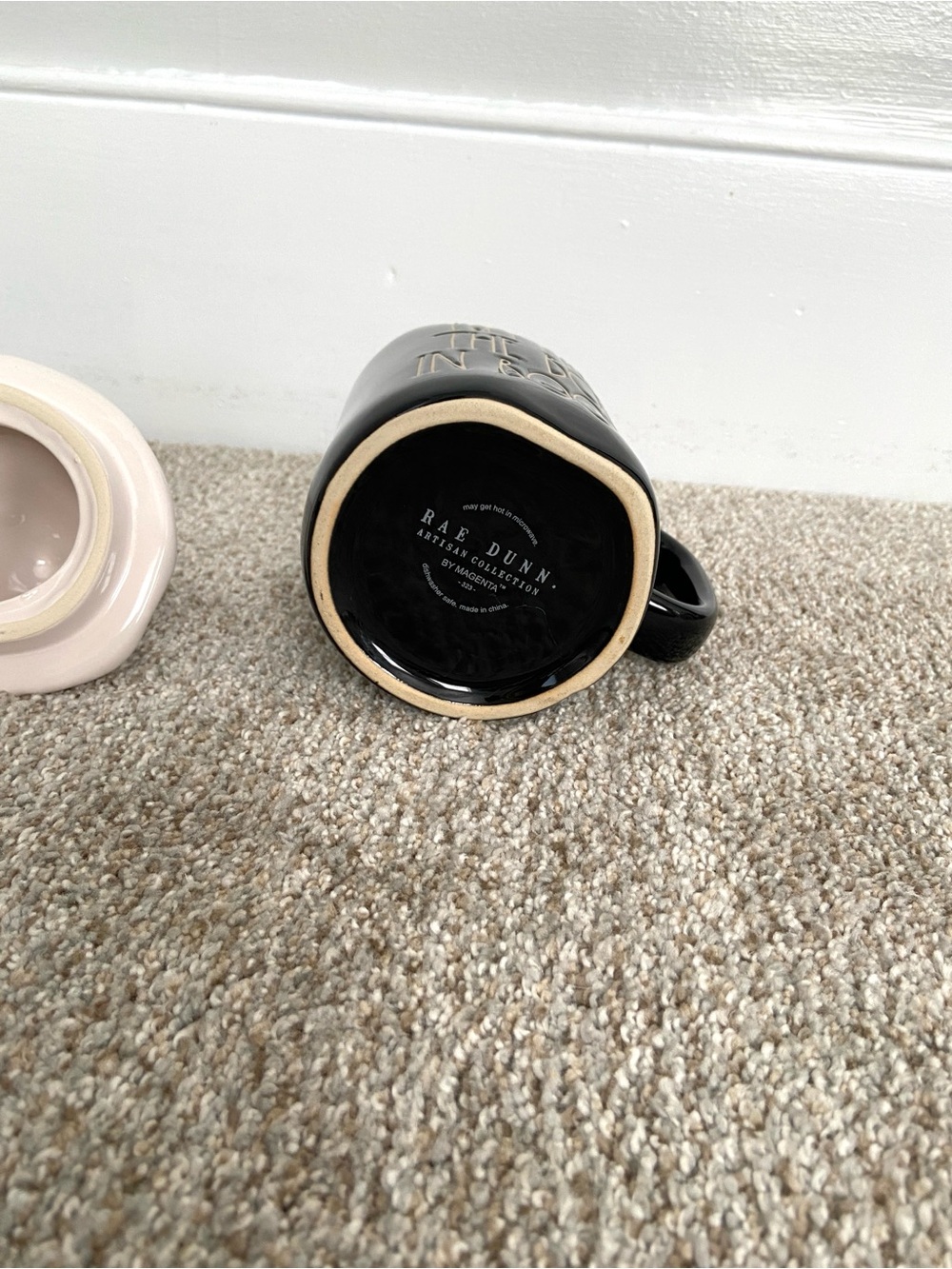 NWOT Rae Dunn "PUTTING THE BOO IN BOOTY" Mug with Ghost Topper - Picture 12 of 12